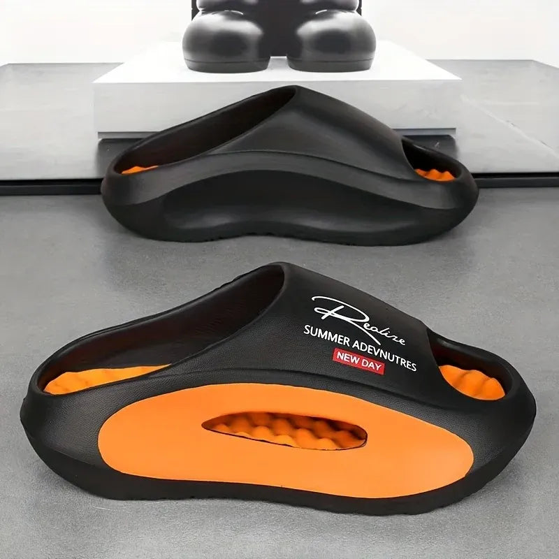 Men's Thick Sole Comfort Slide Sandals