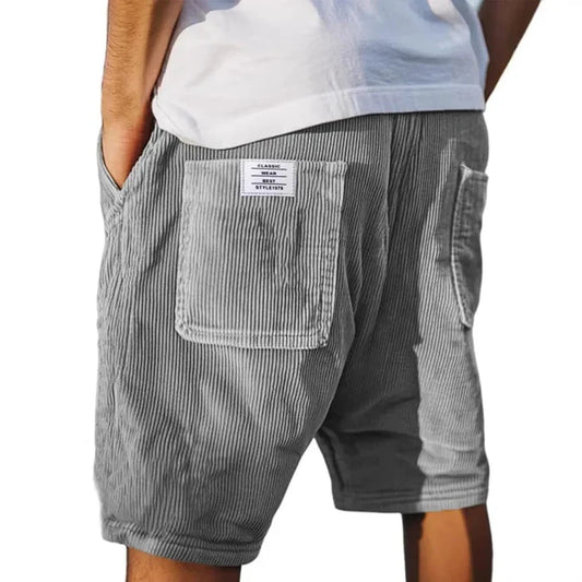 Men’s Lightweight Corduroy Casual Shorts