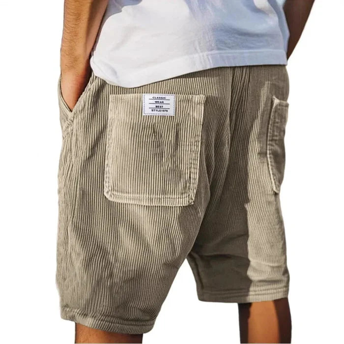 Men’s Lightweight Corduroy Casual Shorts