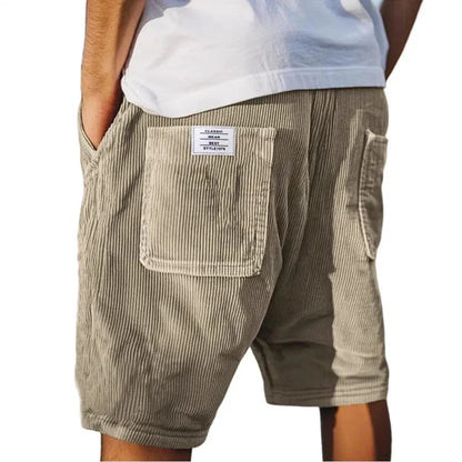 Men’s Lightweight Corduroy Casual Shorts