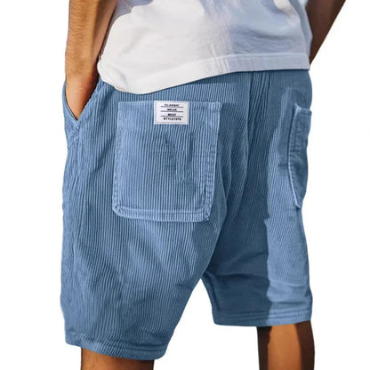 Men’s Lightweight Corduroy Casual Shorts