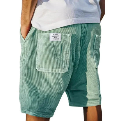 Men’s Lightweight Corduroy Casual Shorts