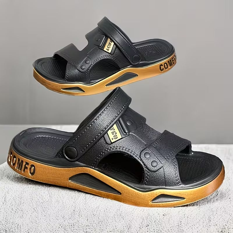 Men’s Breathable Comfort Slip-On Slides