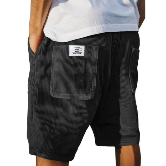 Men’s Lightweight Corduroy Casual Shorts