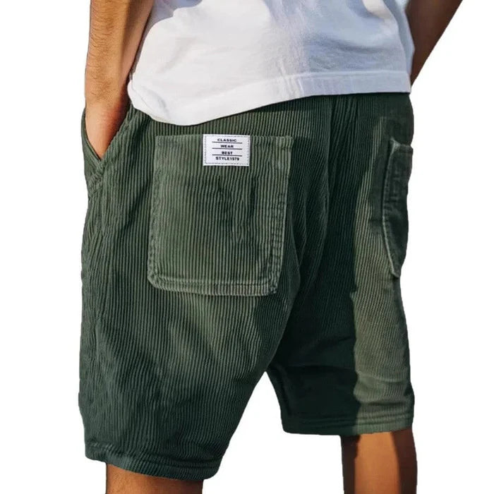 Men’s Lightweight Corduroy Casual Shorts