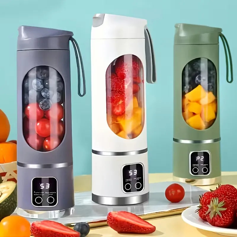 Portable USB Rechargeable Fruit Juicer Blender