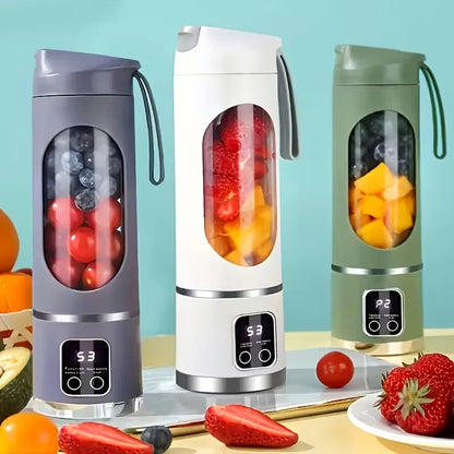 Portable USB Rechargeable Fruit Juicer Blender