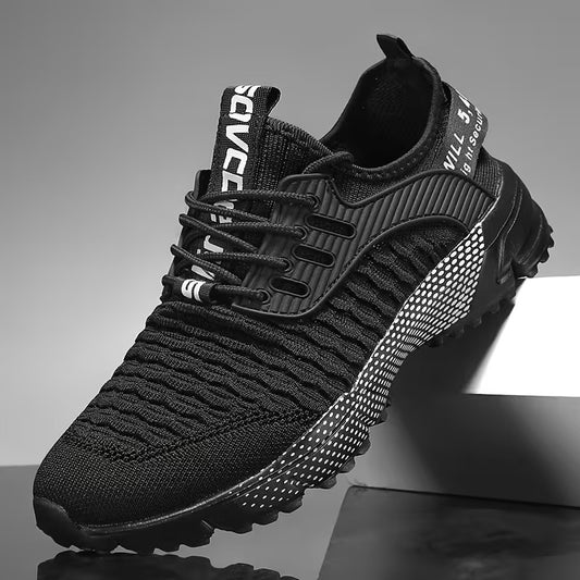 Men’s Breathable Mesh Lightweight Running Trainers
