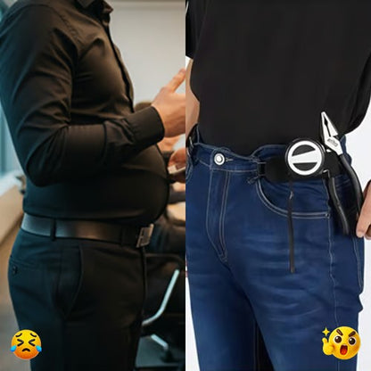 Buckle-Free Adjustable Comfort Belt