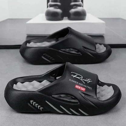 Men's Thick Sole Comfort Slide Sandals