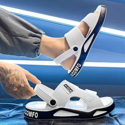 Men’s Breathable Comfort Slip-On Slides
