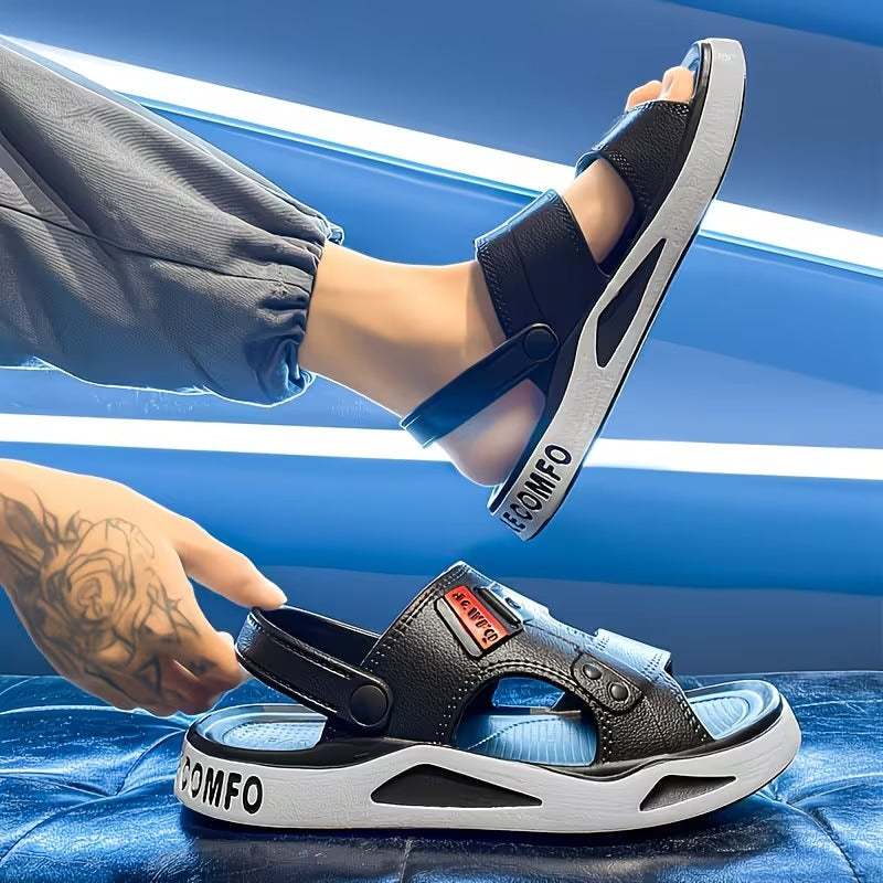 Men’s Breathable Comfort Slip-On Slides
