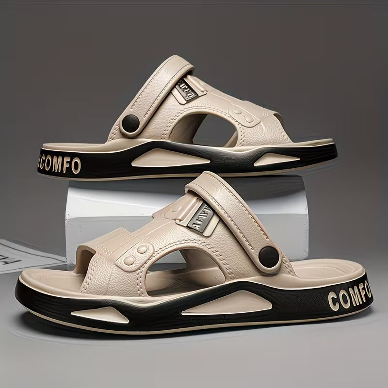 Men’s Breathable Comfort Slip-On Slides