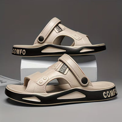 Men’s Breathable Comfort Slip-On Slides