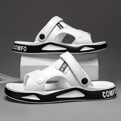 Men’s Breathable Comfort Slip-On Slides