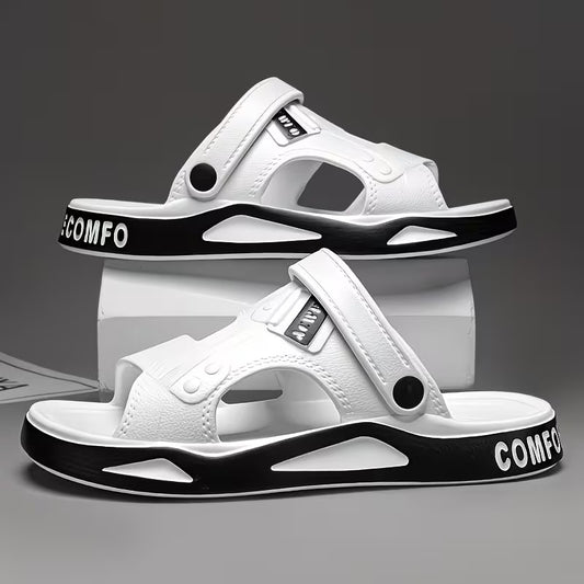 Men’s Breathable Comfort Slip-On Slides