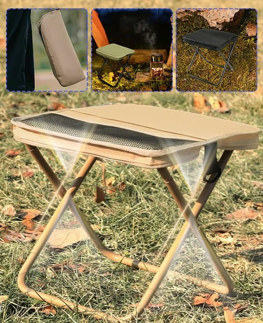 Foldable Backpack Stool with Storage Bag