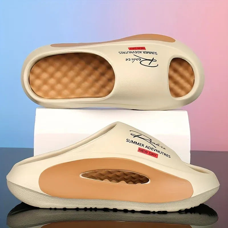 Men's Thick Sole Comfort Slide Sandals