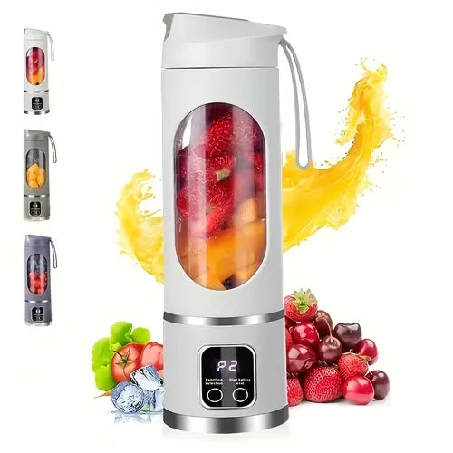 Portable USB Rechargeable Fruit Juicer Blender