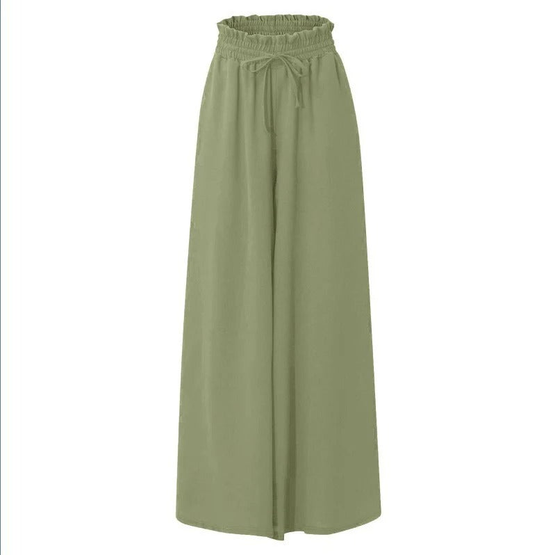 Women’s High Waisted Wide Leg Trousers