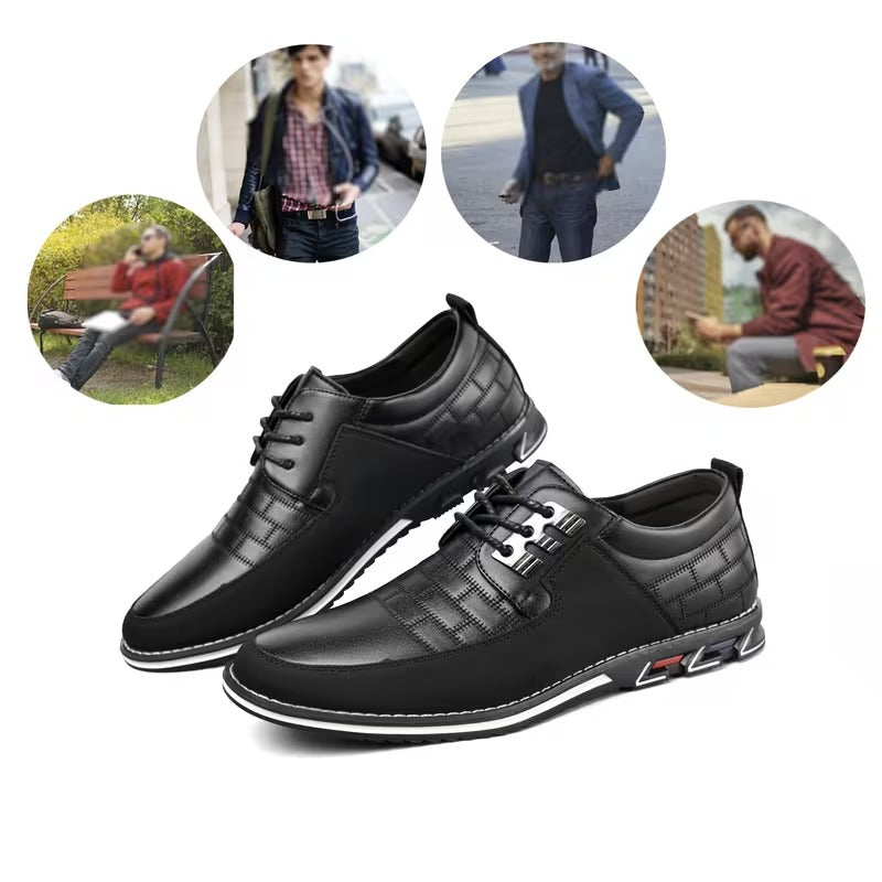 Men’s Smart Casual Comfort Leather-Look Shoes