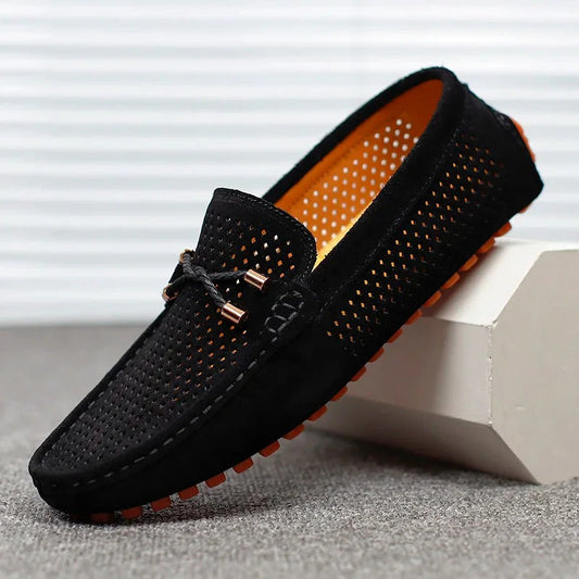 Breathable Slip-On Driving Loafers for Men