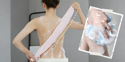 Exfoliating Shower Towel for Smooth, Clear Skin