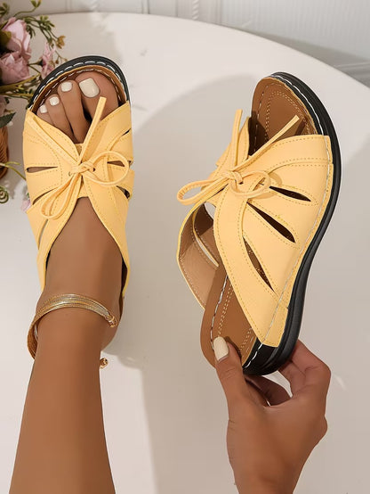Women’s Open-Toe Comfort Slip-On Sandals