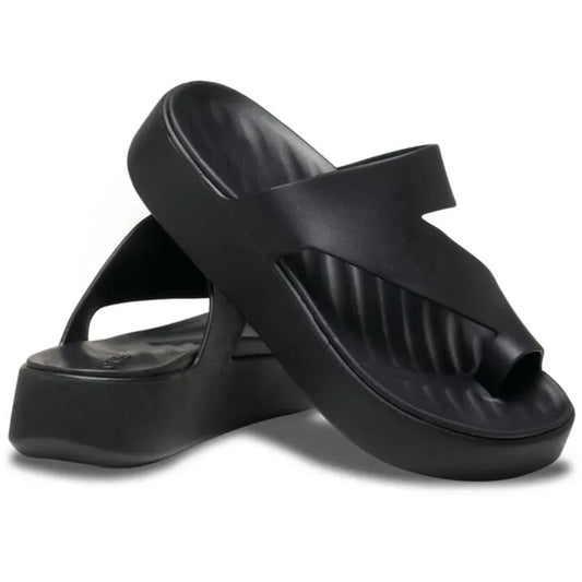 Women's Toe Loop Platform Slide Sandals