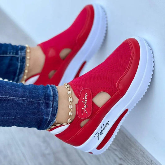 Women’s Breathable Lightweight Slip-On Trainers