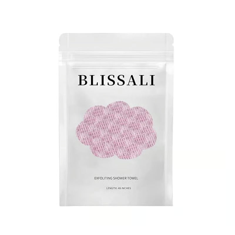 Exfoliating Shower Towel for Smooth, Clear Skin
