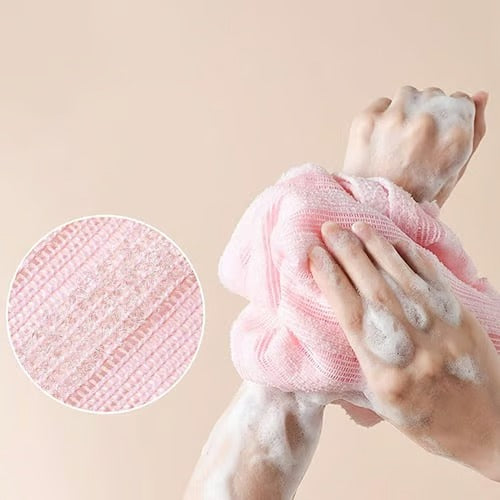 Exfoliating Shower Towel for Smooth, Clear Skin