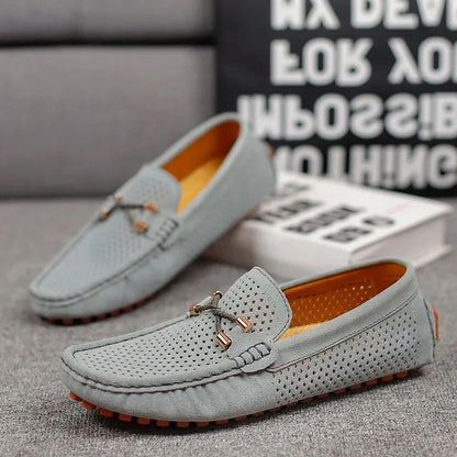 Breathable Slip-On Driving Loafers for Men