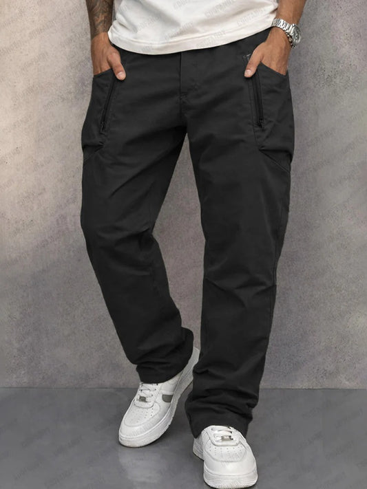 Men’s Trendy Cotton Tapered Cargo Trousers