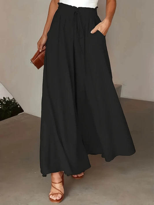 Women’s High Waisted Wide Leg Trousers