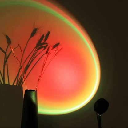 USB Sunset Projection Lamp with Remote Control