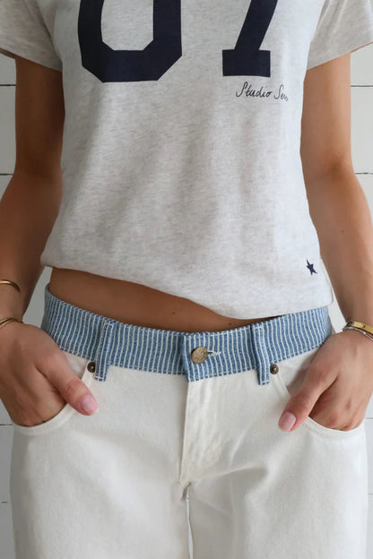 Women’s High-Rise Wide-Leg Denim Jeans