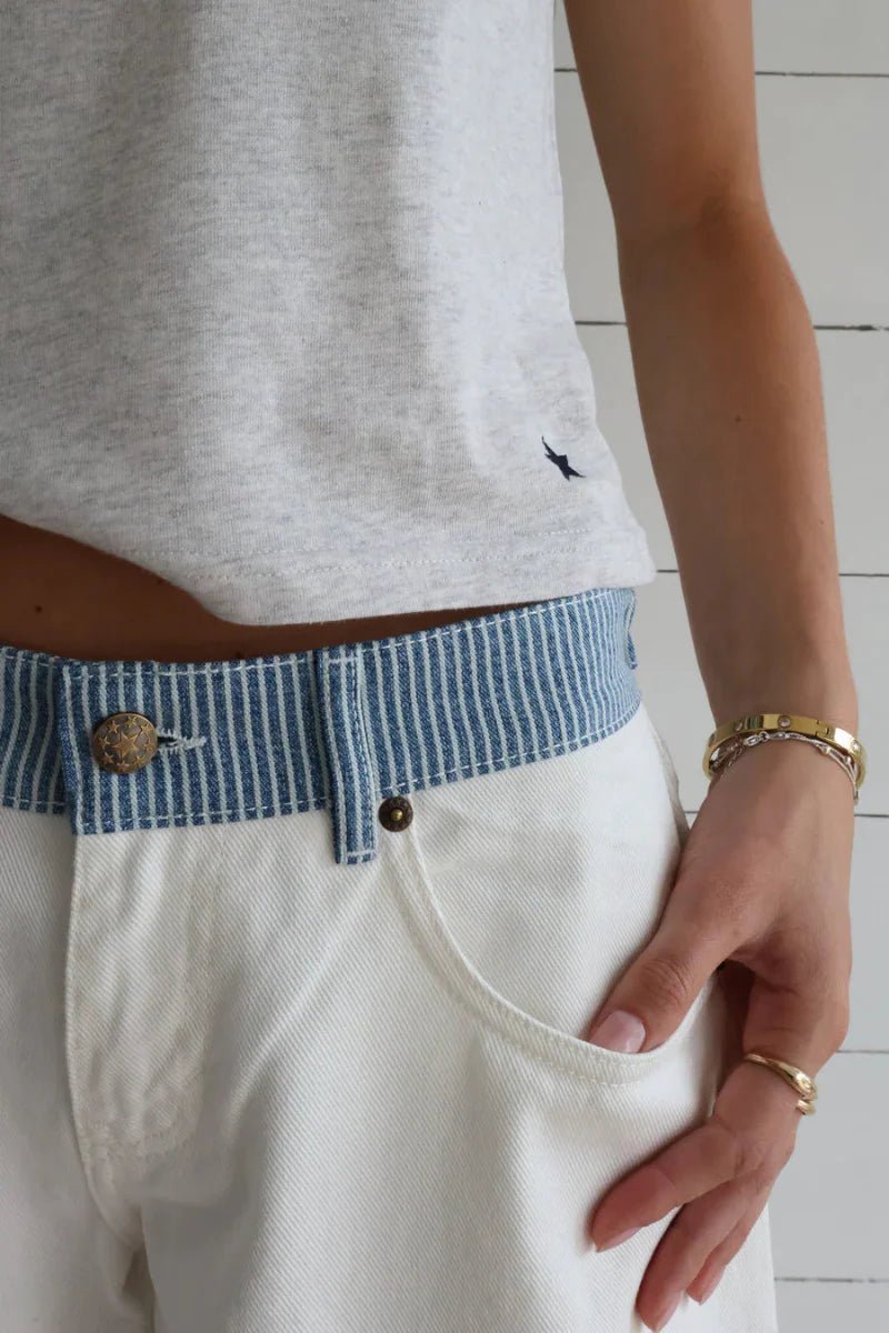 Women’s High-Rise Wide-Leg Denim Jeans