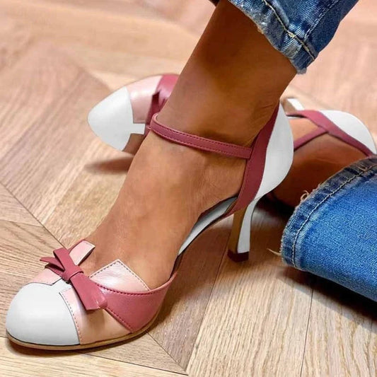 Women’s Comfort-Strap Cushion-Insole Stiletto Heels