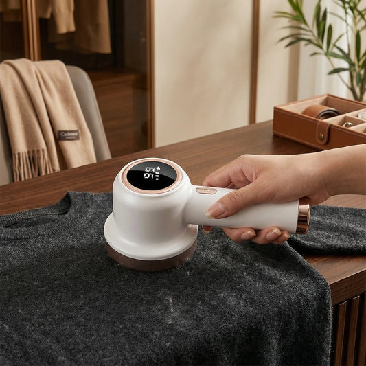 Electric Rechargeable Fabric Lint Remover with LED Display