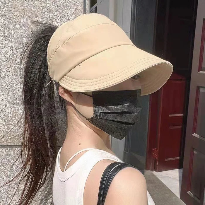 Outdoor UV Protection Hollow Top Hat