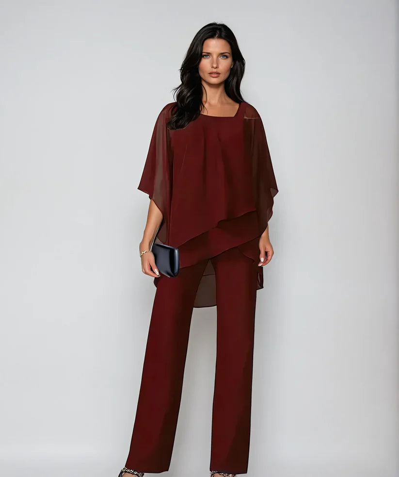 Women's Two-Piece Layered Set
