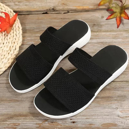 Women's Knit Comfort Slippers