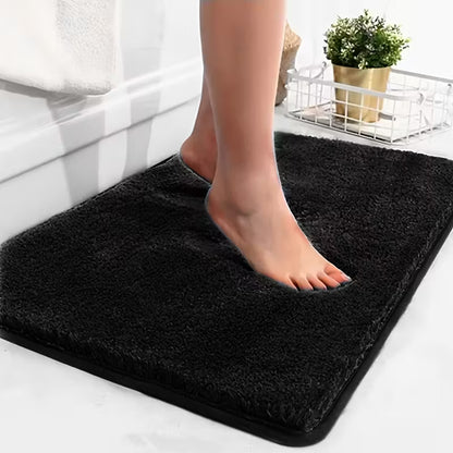 Fluffy Memory-Foam Bathroom Mat