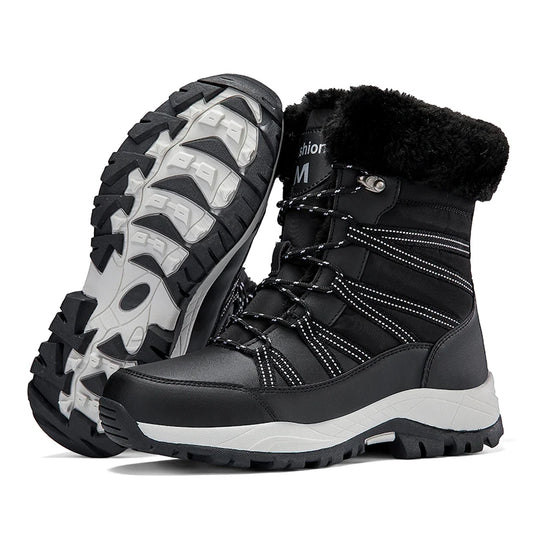Women's warm winter snow boots