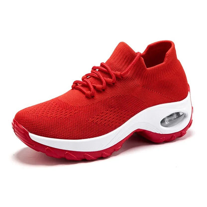 Women's Knit Air Cushion Trainers