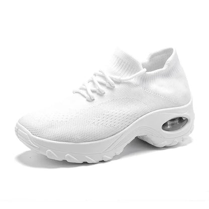 Women's Knit Air Cushion Trainers