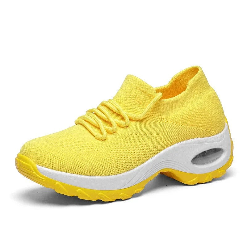 Women's Knit Air Cushion Trainers