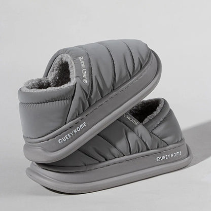Queey Home Winter Plush Slippers