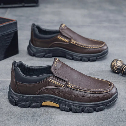 Men’s Spring & Autumn Casual Leather Shoes